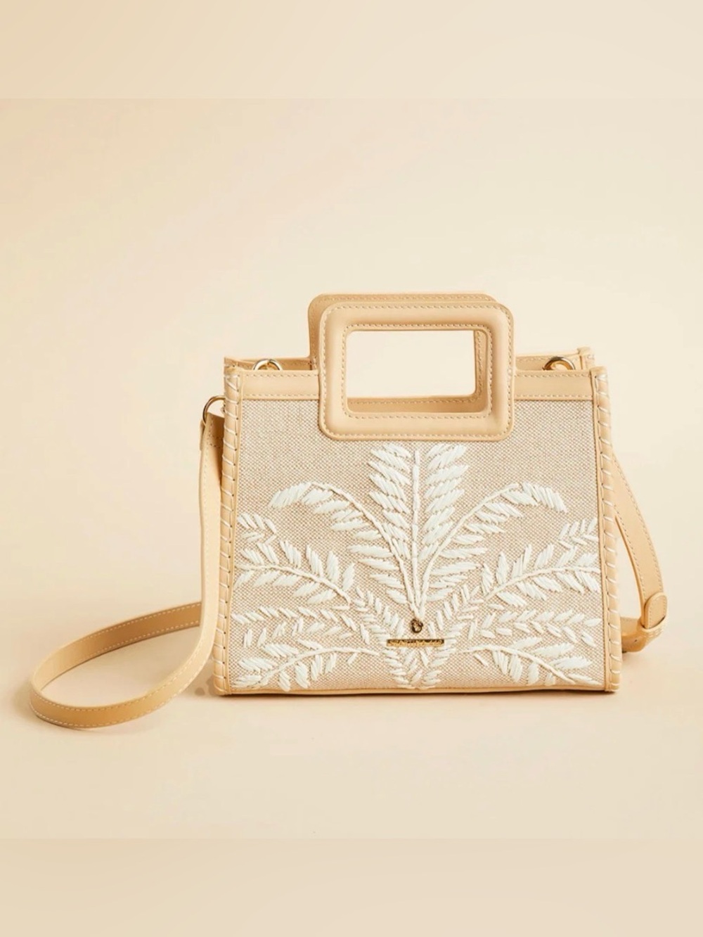 Spartina 449 Raffia Crossbody Palm Reed Purse